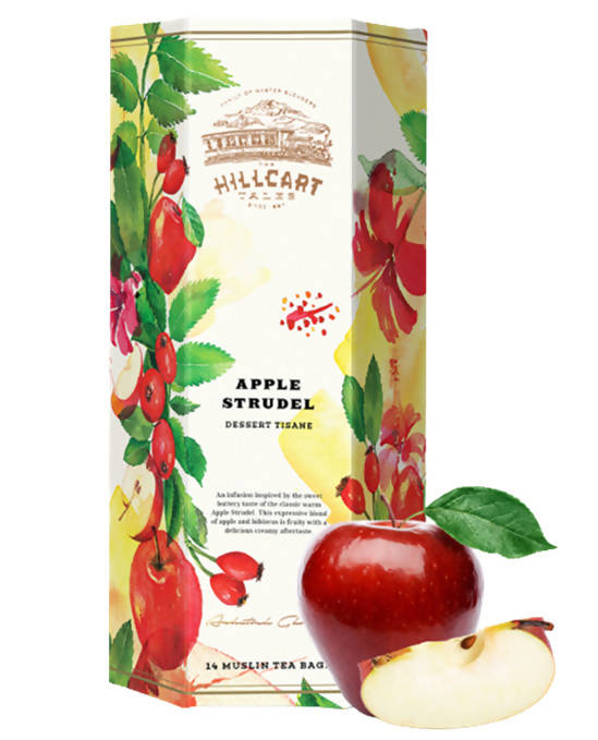 The Hillcart Tales Apple Strudel Dessert Tisane Tea Bags | Grocsy
