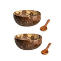 Thenga Artisan Coconut Bowl with Spoon | Grocsy