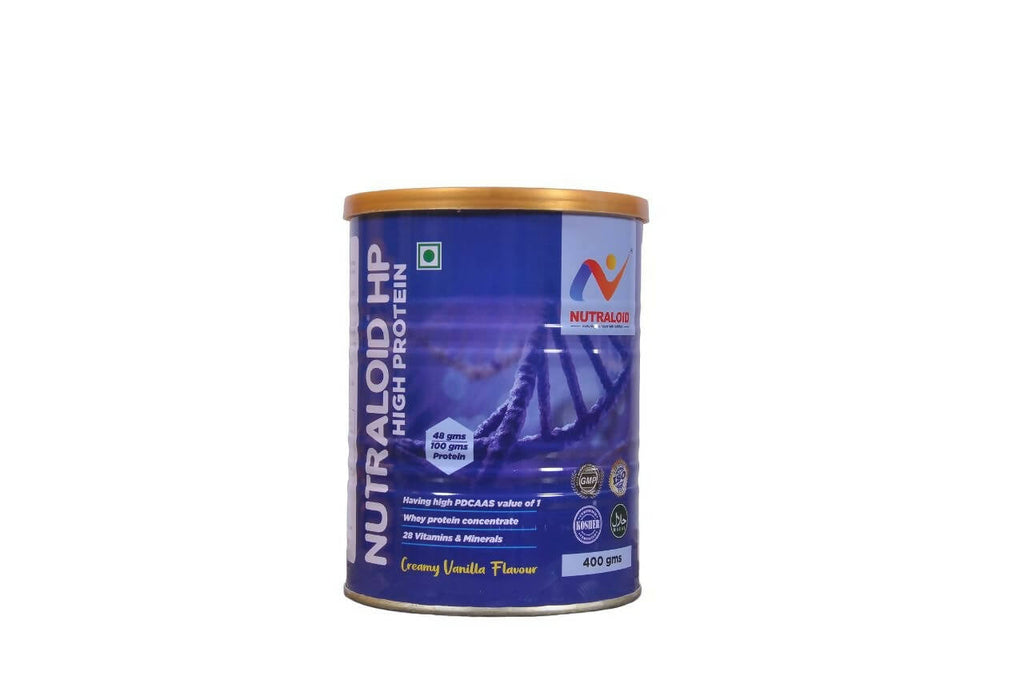 Nutraloid Hp High Protein Whey Protein Creamy Vanilla Flavour | Grocsy