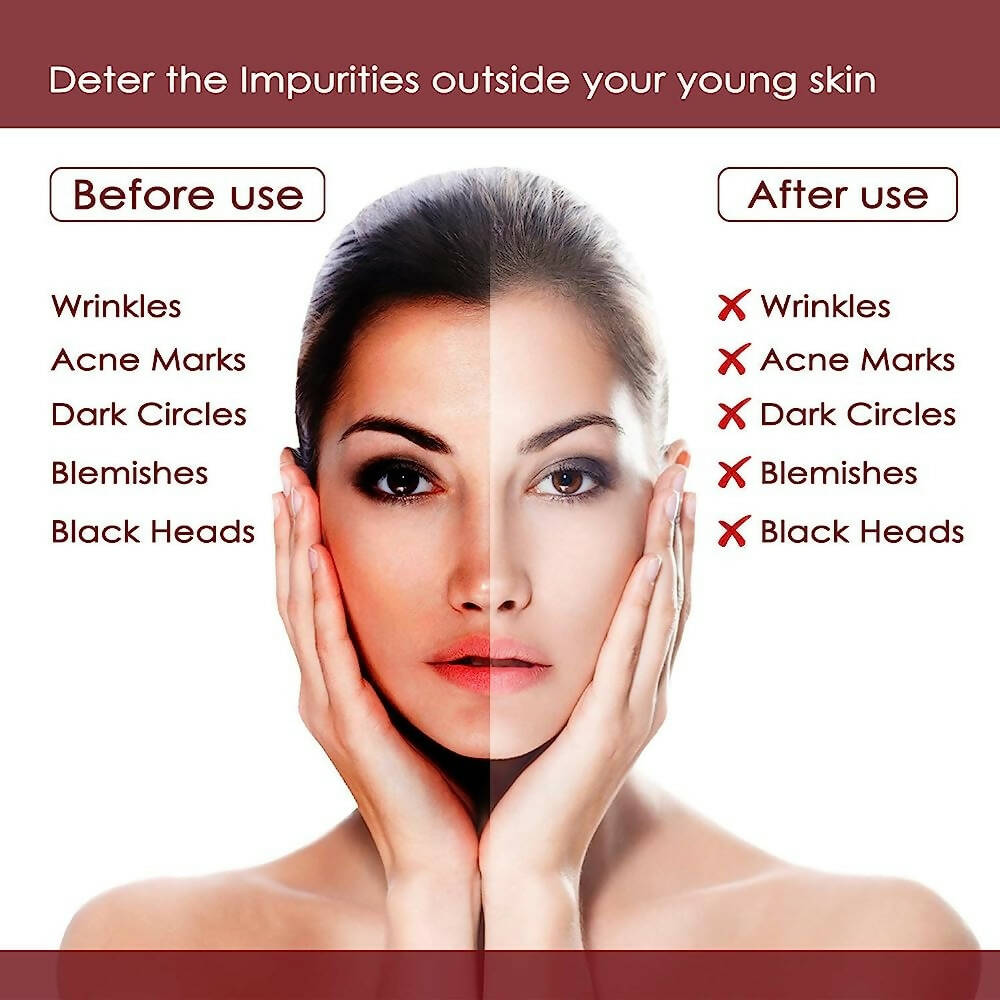 NutriGlow Wine Facial Kit | Grocsy