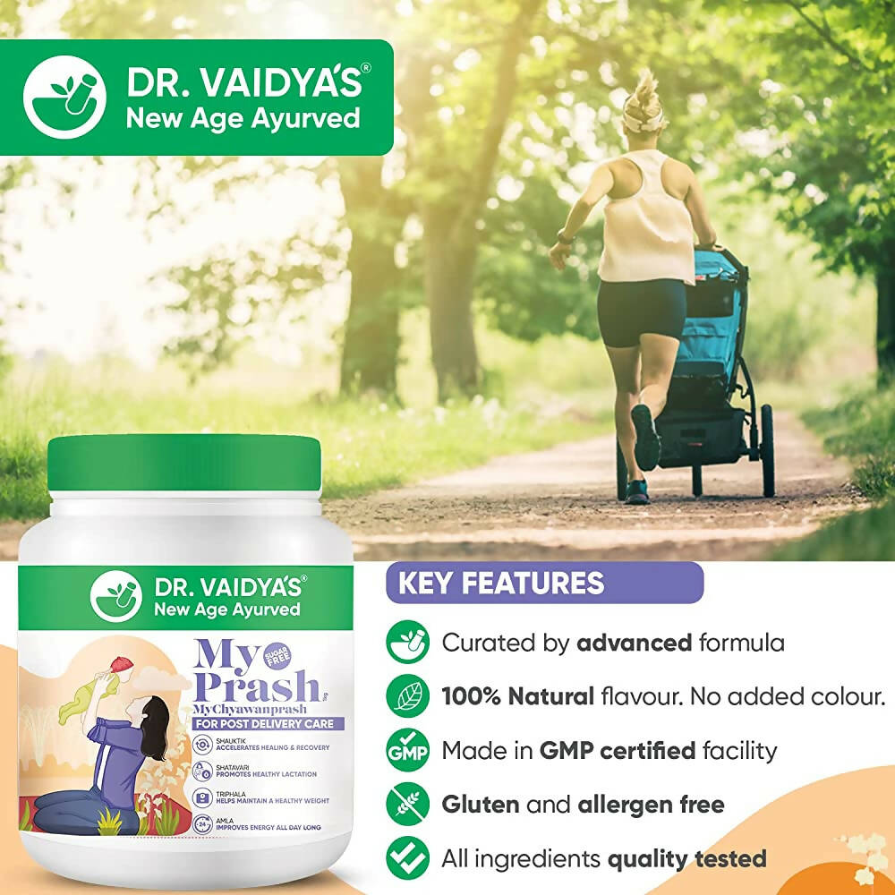 Dr. Vaidya's My Prash Chyawanprash For Post Delivery Care | Grocsy