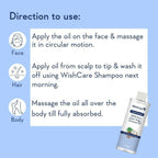 Wishcare 100% Pure Cold Pressed Extra-Virgin Coconut Oil & Jamaican Black Castor Oil | Grocsy