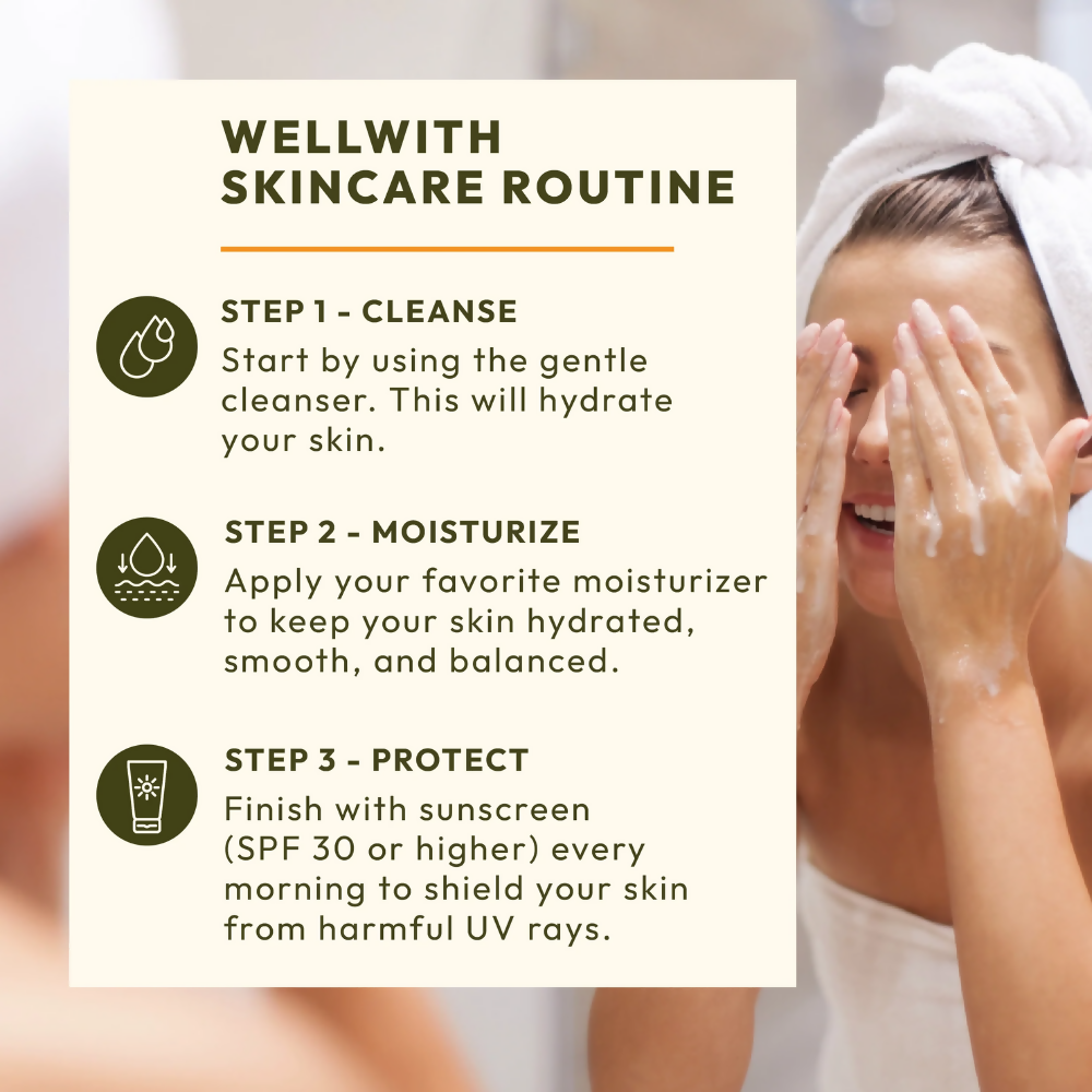 Wellwith Gentle Face Cleanser | Grocsy