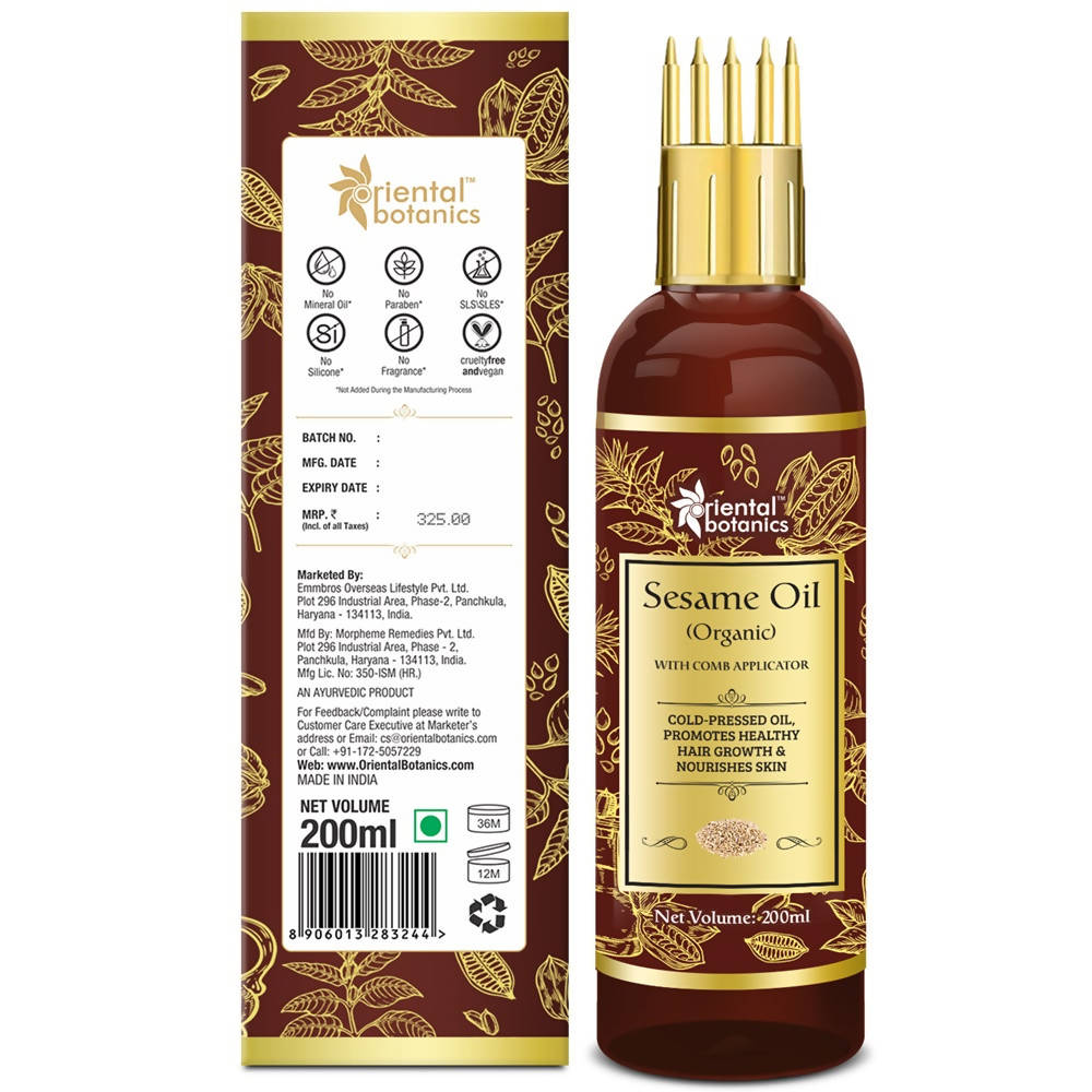 Oriental Botanics Sesame Oil | Grocsy