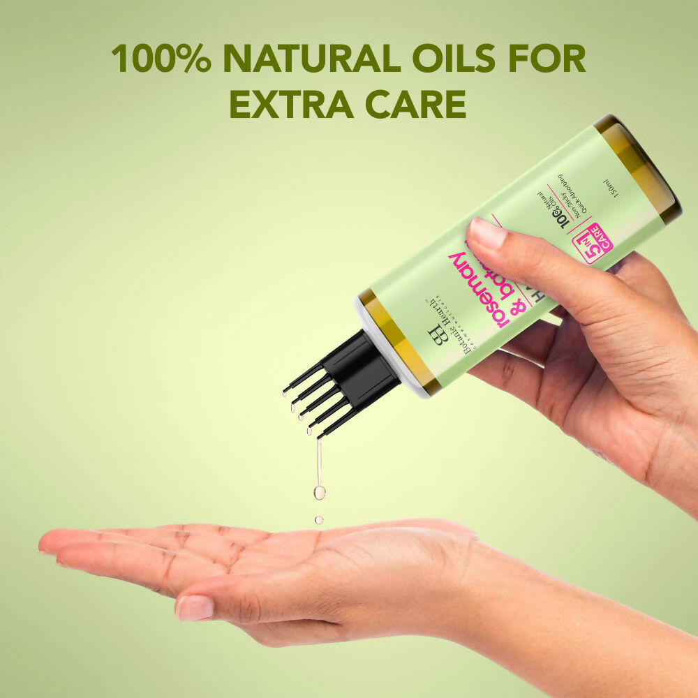 Botanic Hearth Rosemary & Batana Hair Oil | Grocsy