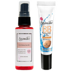 Spawake Makeup mist with Vitamin B6 + Natural Glow BB Cream Combo | Grocsy