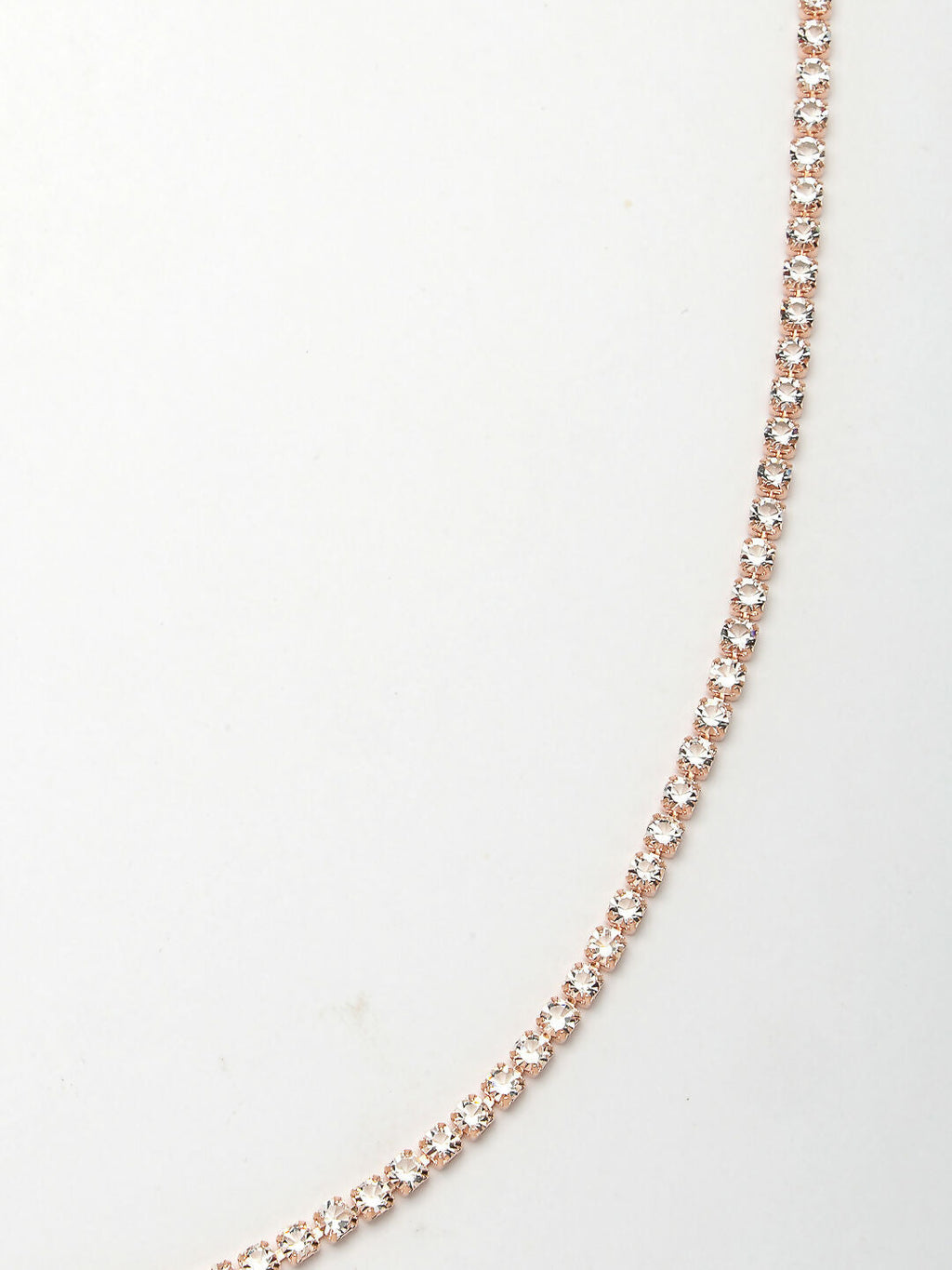 NVR Women's Rose Gold-Polished AD-Studded Kamarbandh Waist Chain | Grocsy