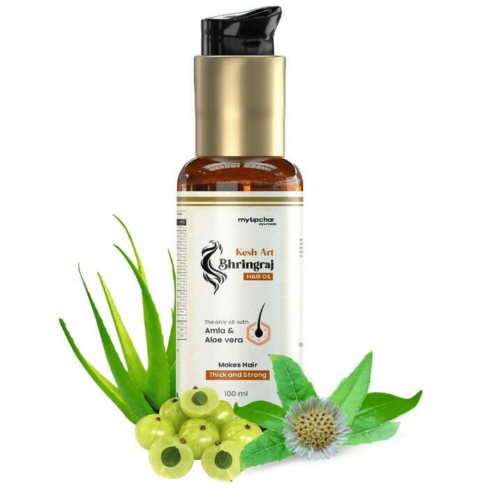 myUpchar Ayurveda Kesh Art Bhringraj Hair Growth Oil | Grocsy