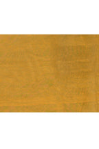 Piyari Fashion Women's Yellow Embellished Cotton Blend Embroidery Saree | Grocsy