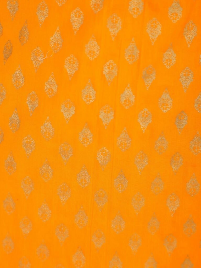Aramya A-line Soft Cotton Floral Print Women's Kurta - Yellow | Grocsy