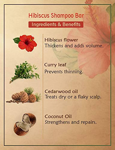 Ancient Living Hibiscus Shampoo Bar | Grocsy