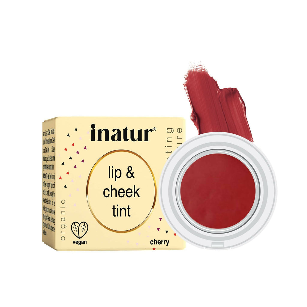 Inatur Lip and Cheek Tint Cherry | Grocsy