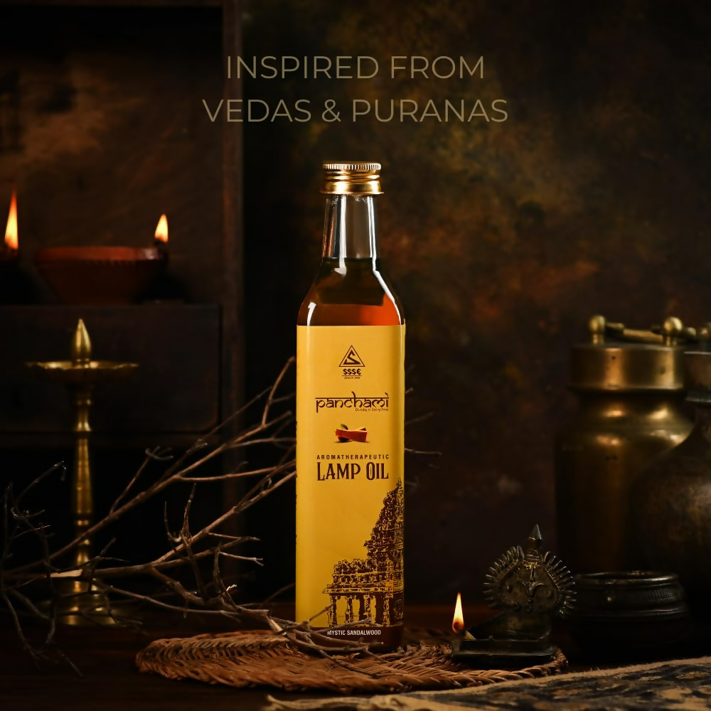 Panchami Sacred Fragrances - Sandalwood Lamp Oil | Grocsy