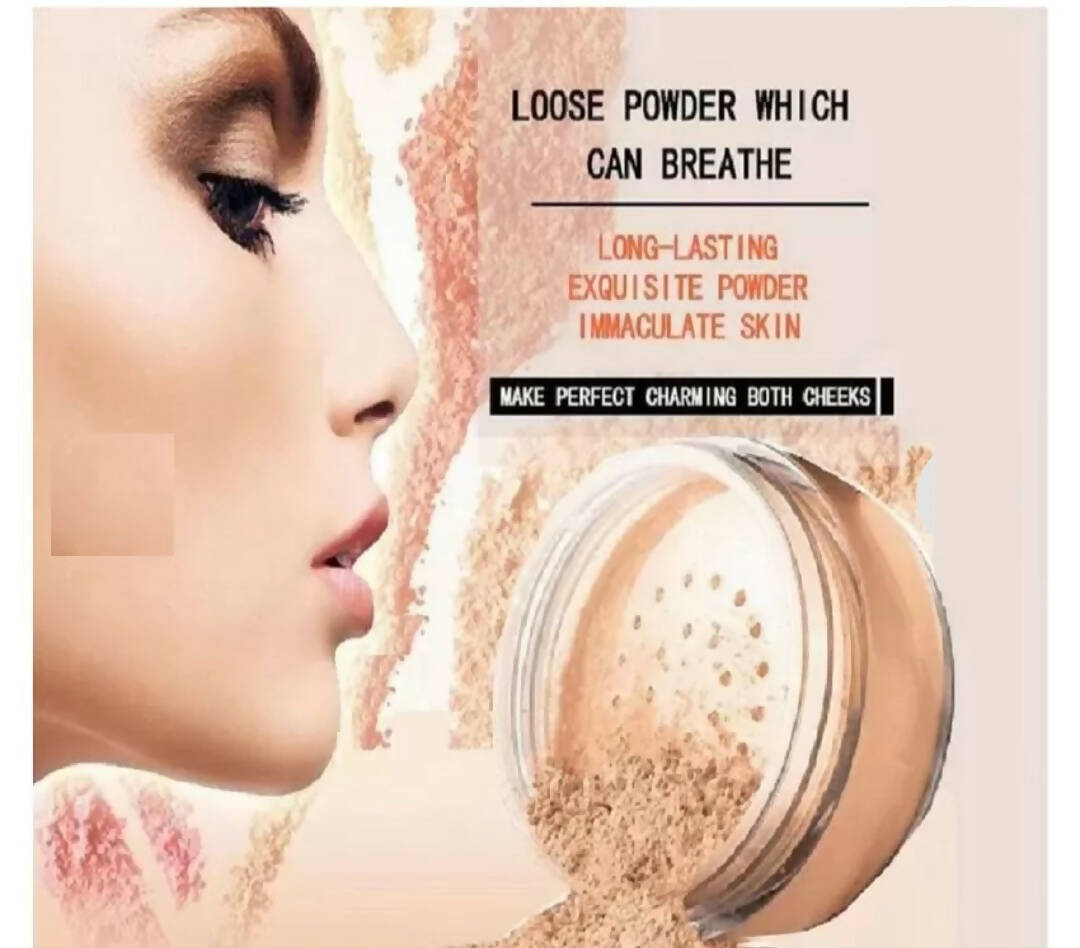 Maliao Translucent Setting HD Banana Luxury Loose Powder | Grocsy