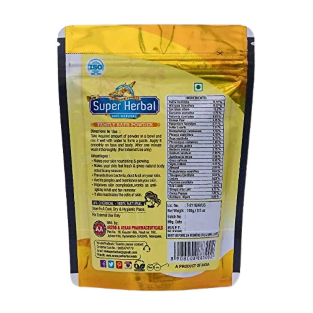 Super Herbal Family Bath Powder | Grocsy