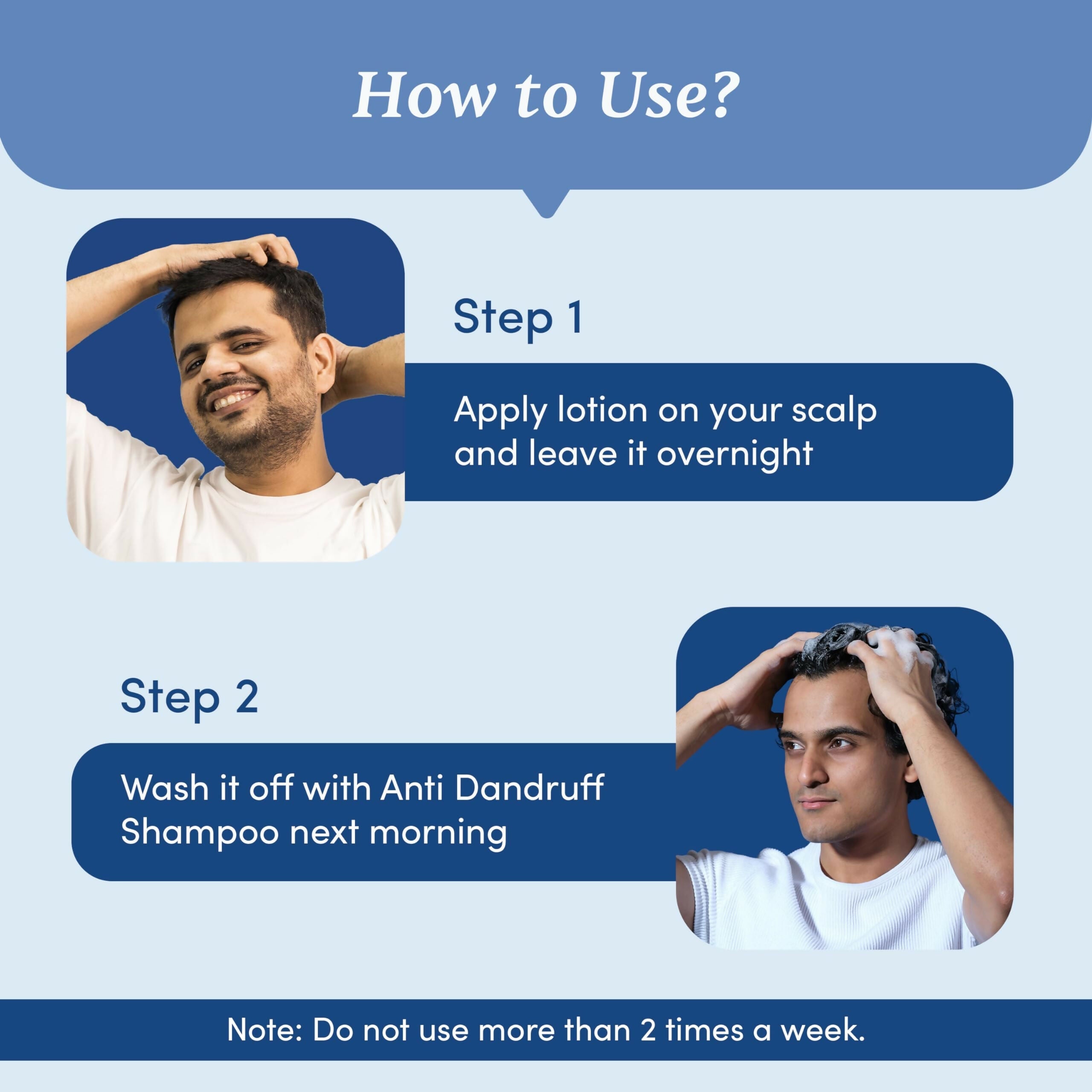 Man Matters Anti Dandruff Shampoo & Dandruff Removal Lotion Combo | Grocsy