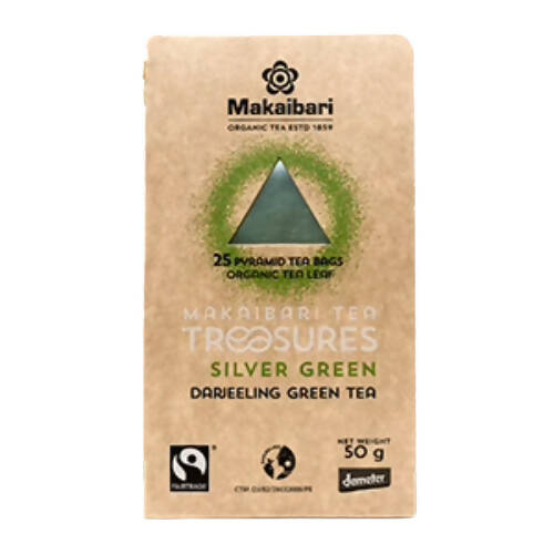 Makaibari Darjeeling Silver Green Tea Bags | Grocsy