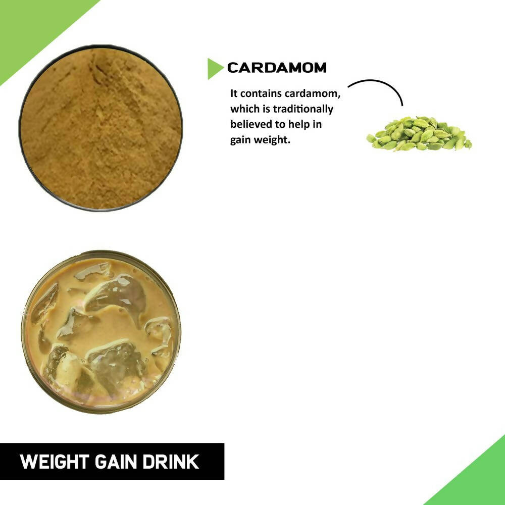 Just Vedic Weight Gain Drink Mix | Grocsy