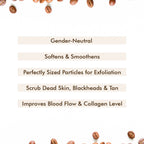 mCaffeine Naked & Raw Coffee Face Scrub with Walnut for Fresh Glow | Grocsy