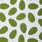 Vamika Printed Cotton Green & White Combination Bedsheet With Pillow Covers (LEOC_ANDA_G) | Grocsy