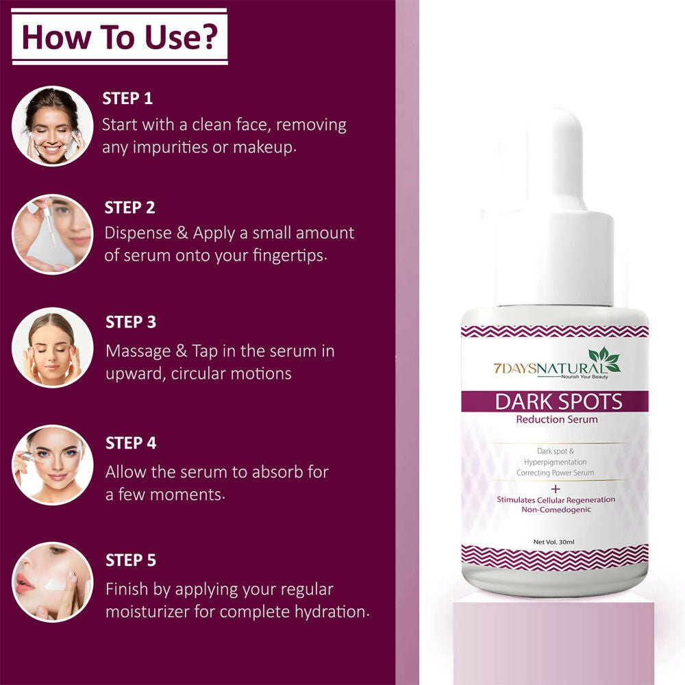 7 Days Dark Spot Reduction Serum | Grocsy