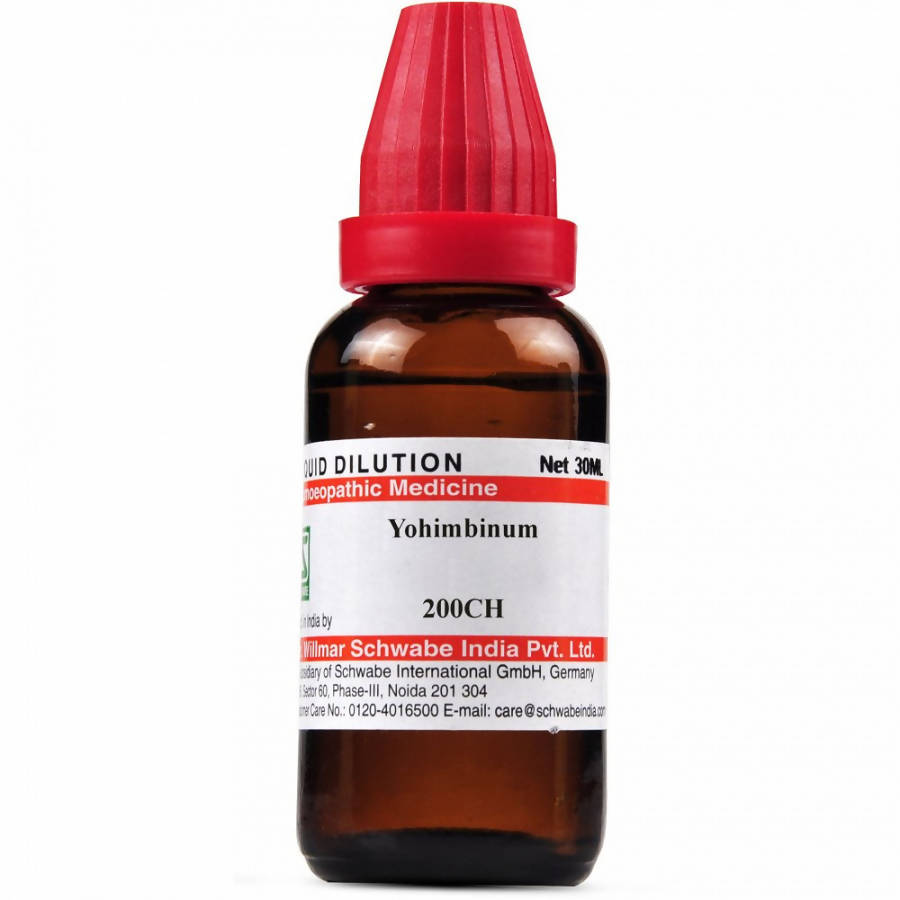Dr. Willmar Schwabe India Yohimbinum Dilution | Grocsy