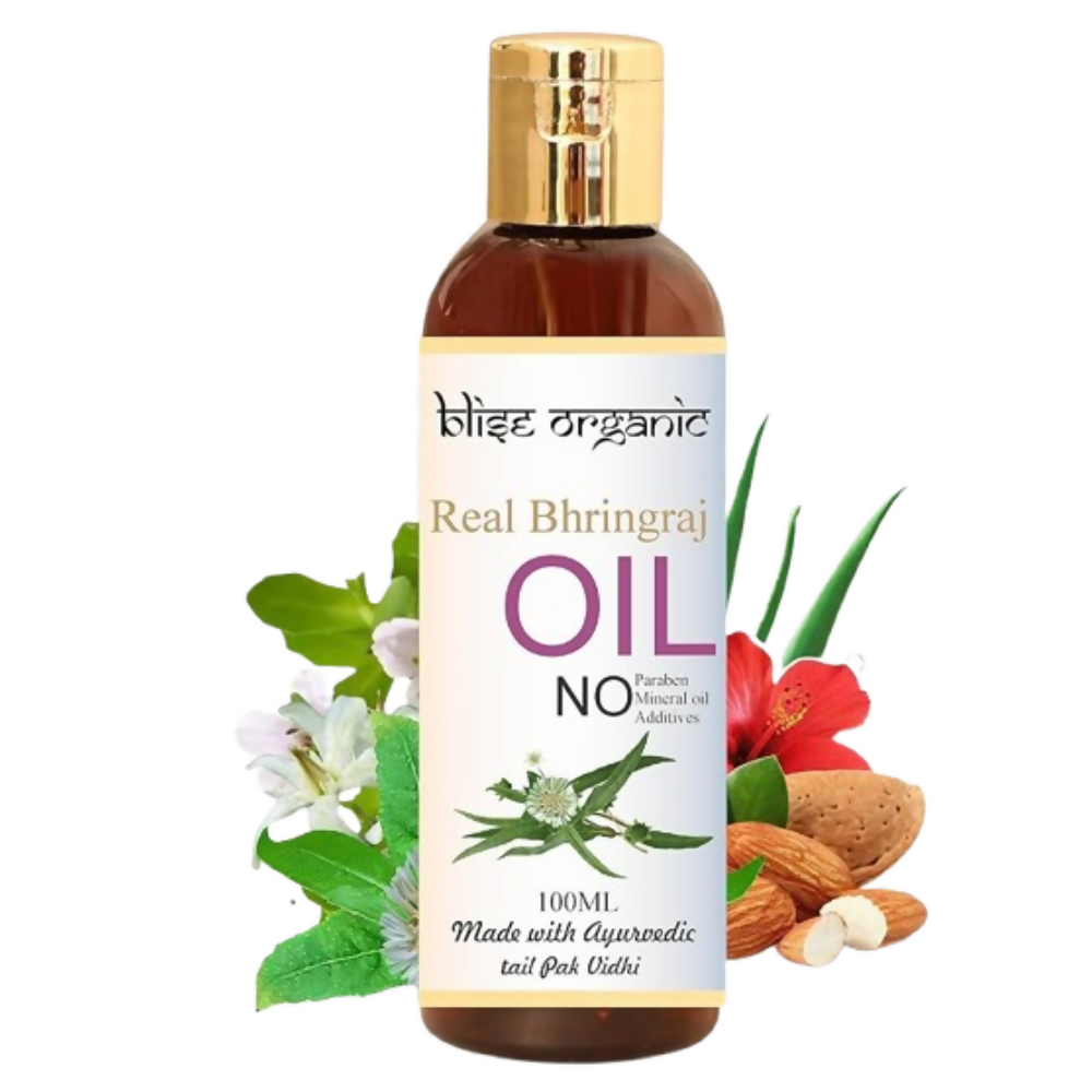 Blise organic Real Bhringraj oil | Grocsy