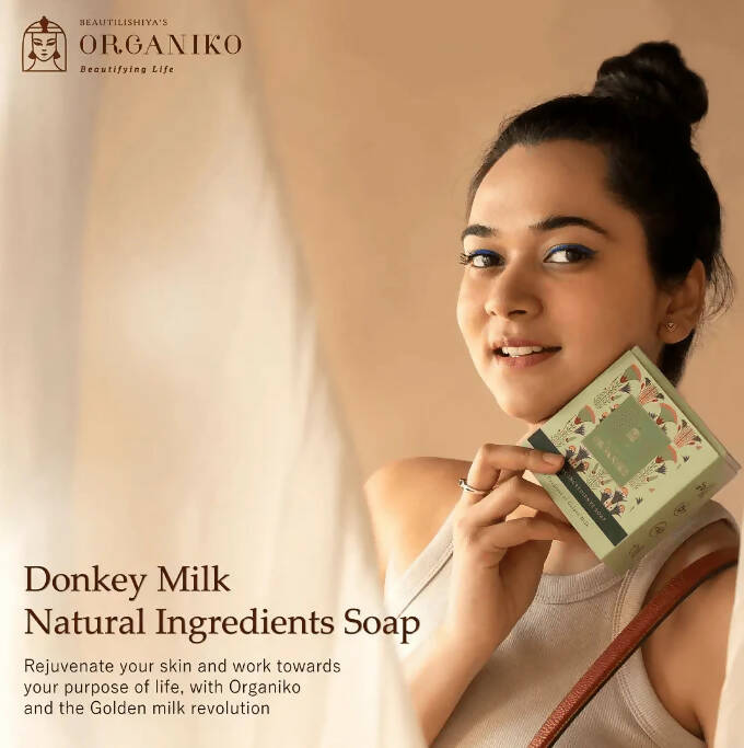 Organiko Donkey Milk Natural Ingredients Soap | Grocsy