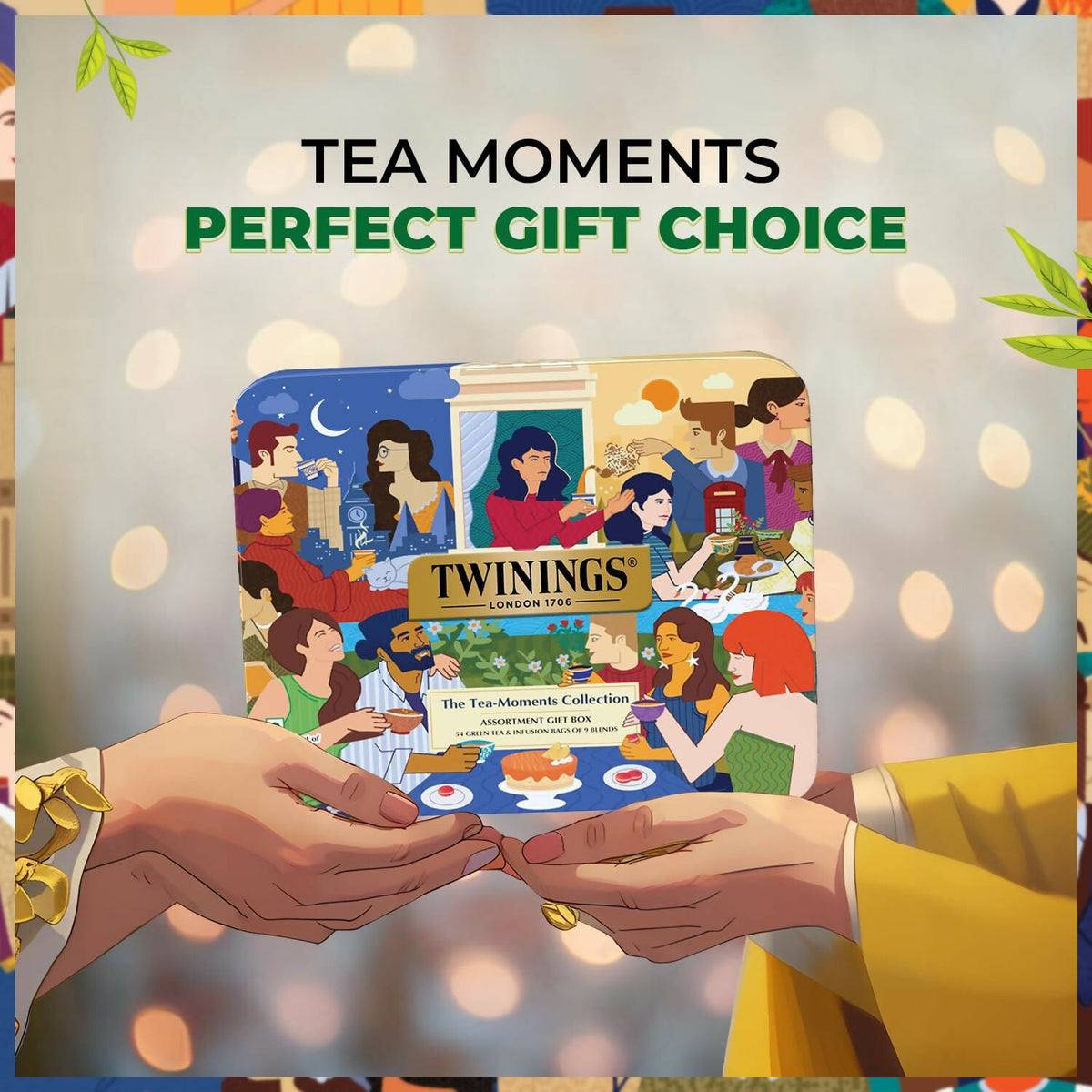 Twinings The Tea Moment Collection Assortment Tea Gift Set | Grocsy