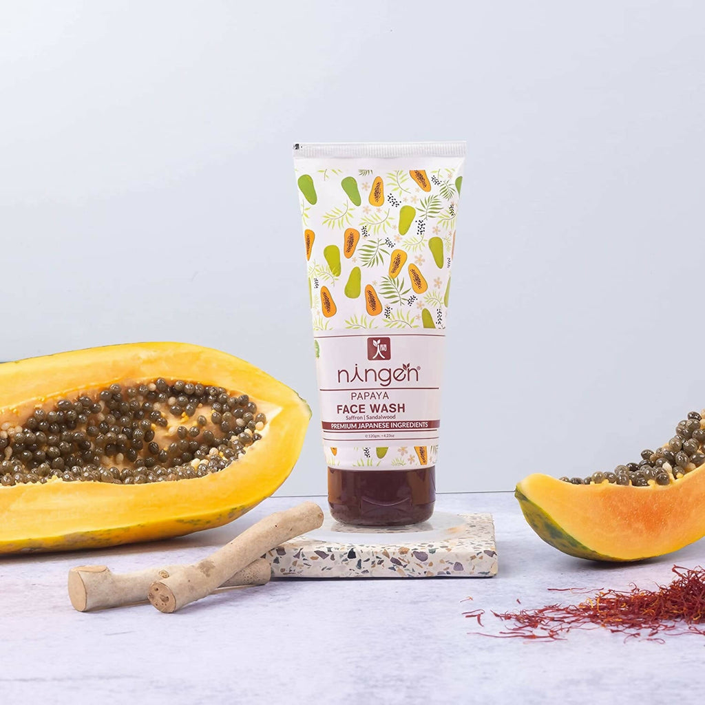 Ningen Papaya Face Wash | Grocsy