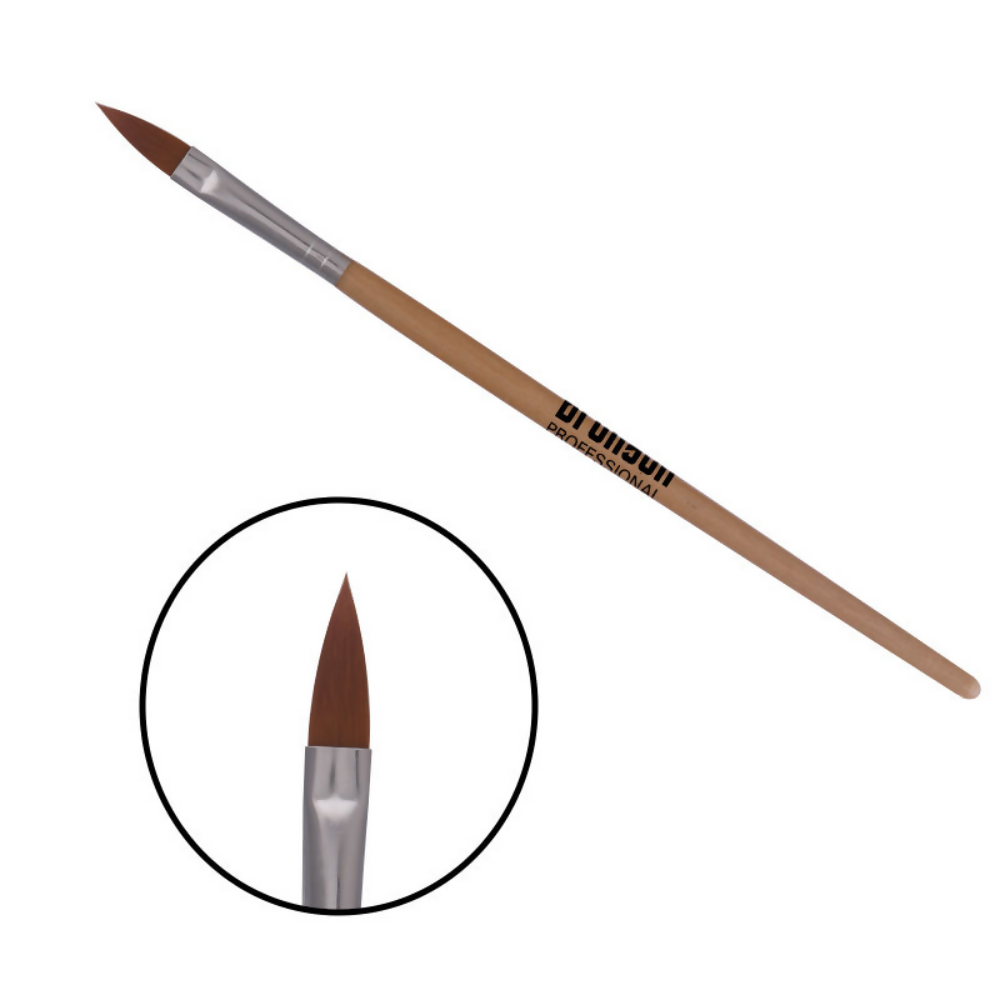 Bronson Professional Nail Art Acrylic Brush Set For Liquid And Powder No.6 | Grocsy