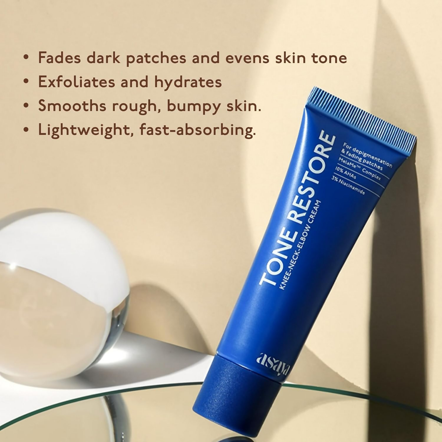 Asaya Tone Restore Advanced Pigmentation Cream with MelaMe Complex | Grocsy