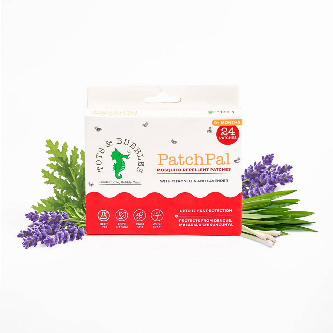Tots And Bubbles Patchpal Natural Mosquito Repellant Patches For Babies | Grocsy