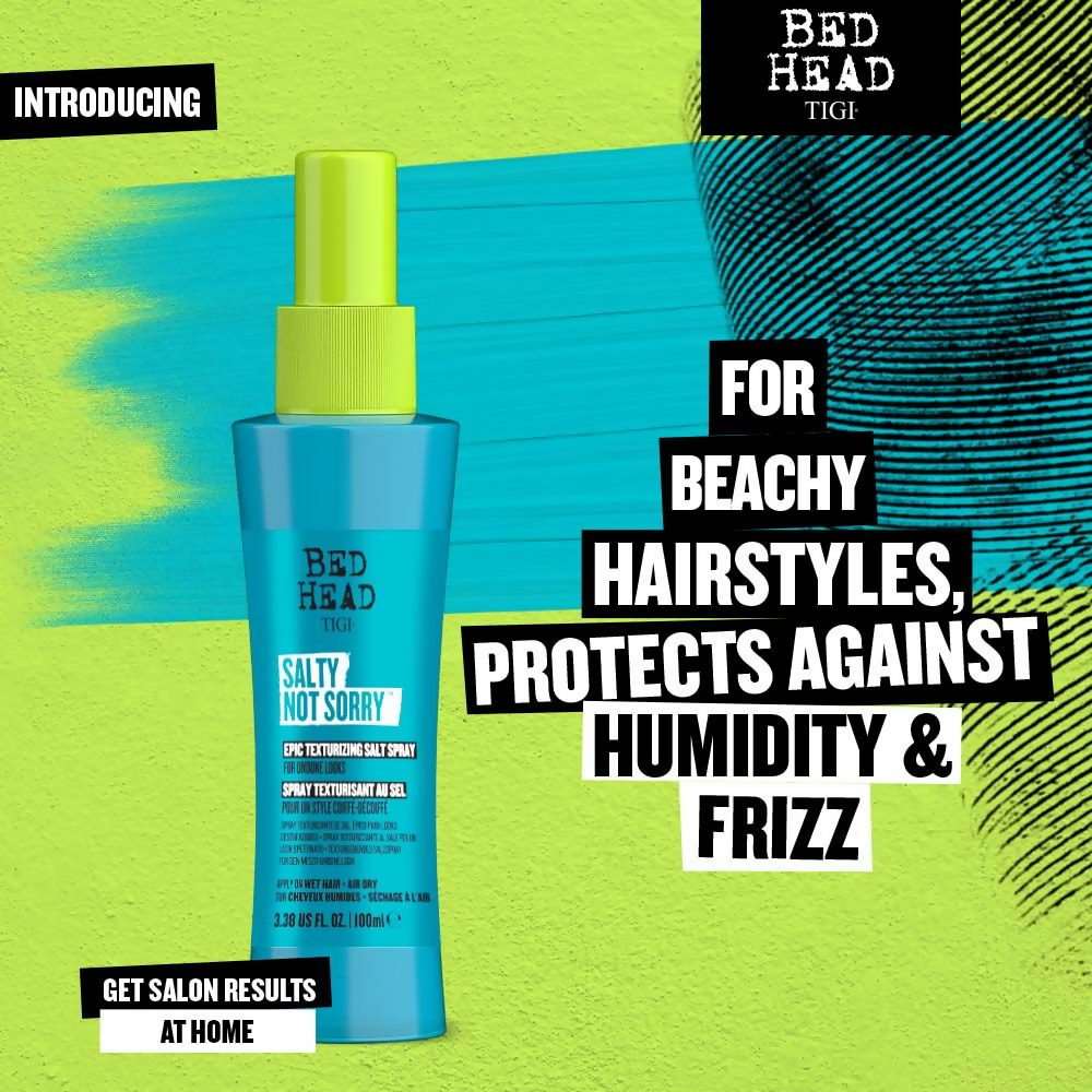 TIGI Bed Head Salty Not Sorry Texturizing Sea Salt Hair Spray For Hair Styling | Grocsy