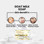 Khadi Organique Goat Milk Soap | Grocsy