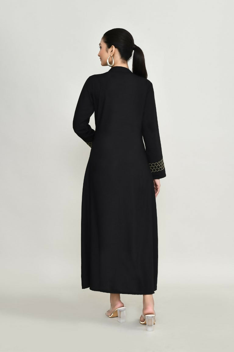 Joban Fashion Black Rayon Kurta Set | Grocsy