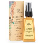 Bella Vita Organic Celeb Shine Body Luminizing Shimmer skin Gloss Lotion Gold Shea Butter Almond | Grocsy