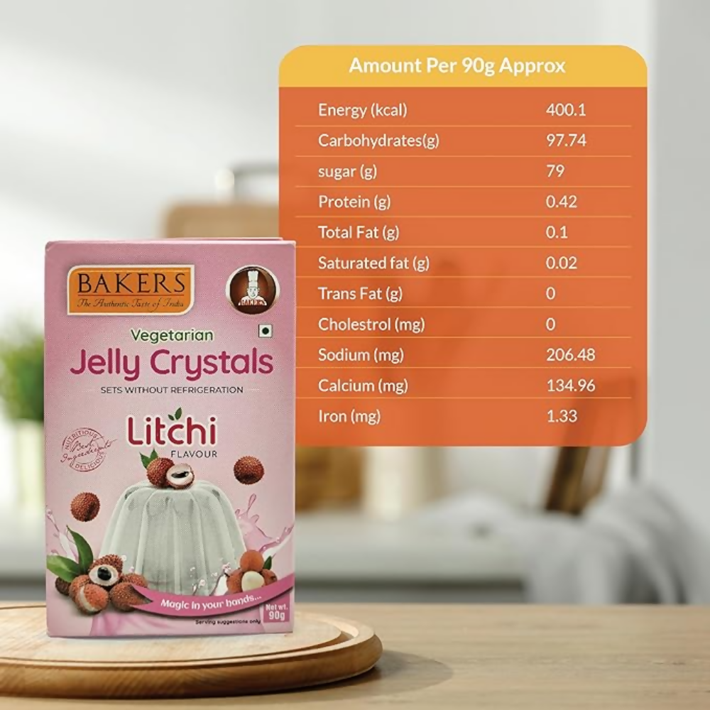 BAKERS Jelly Crystals - Litchi | Grocsy