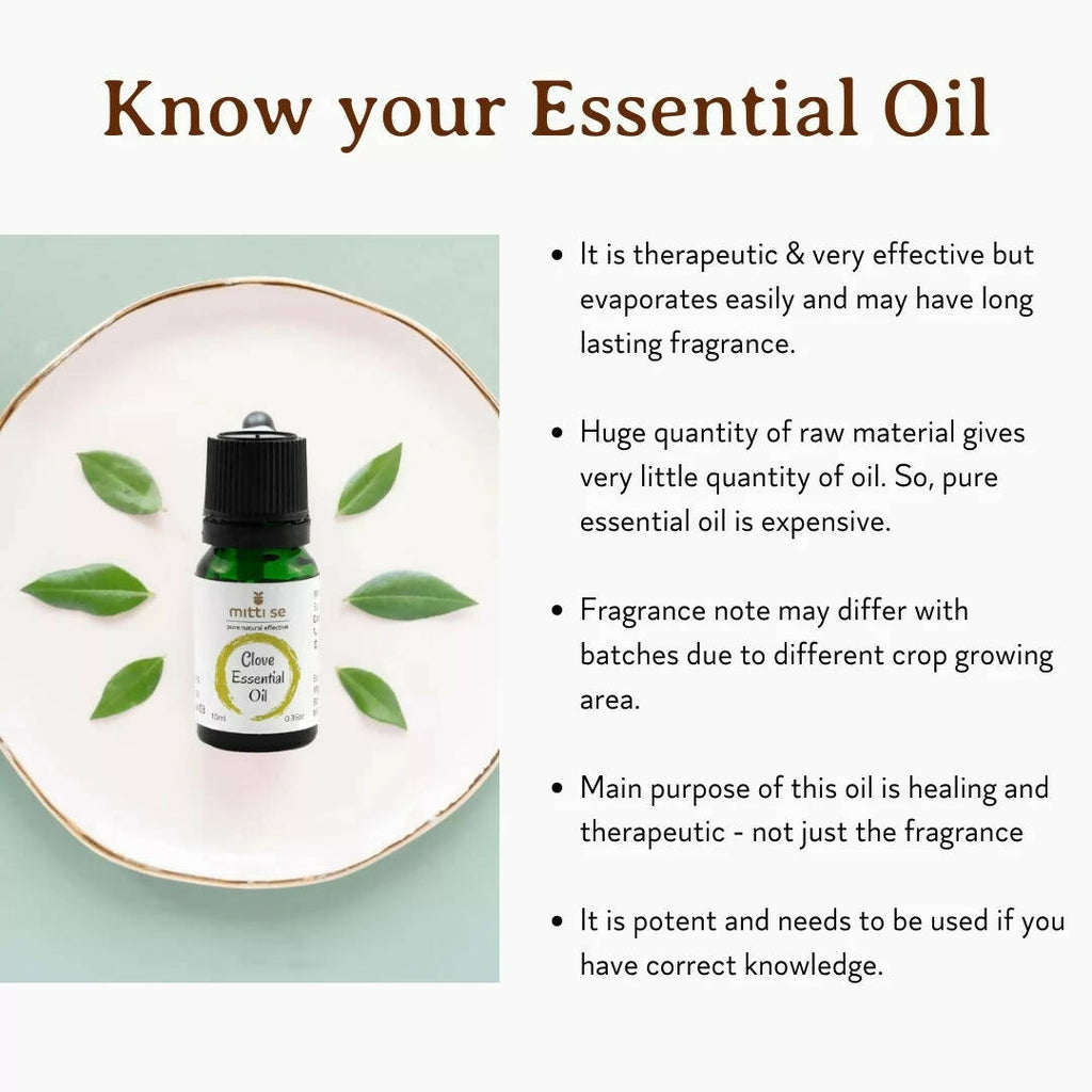 Mitti Se Clove Essential Oil | Grocsy