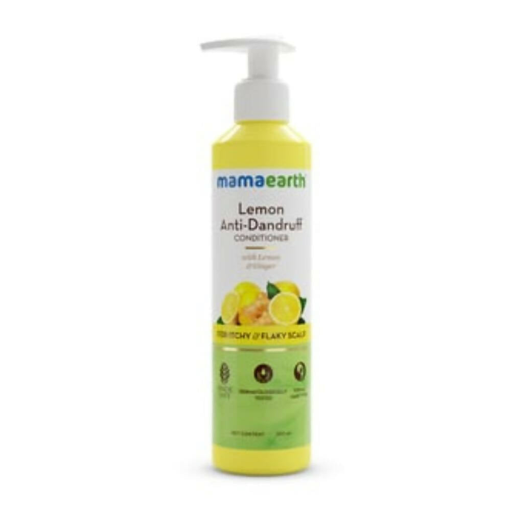 Mamaearth Lemon Anti-Dandruff Conditioner For Soft & Smooth Hair | Grocsy
