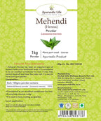 Ayurvedic Life Mehendi Powder | Grocsy