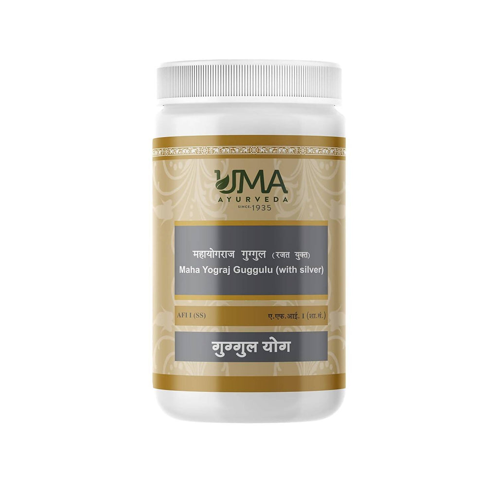 Uma Ayurveda Mahayograj Guggulu (With Silver) | Grocsy