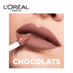 L'Oreal Paris Les Chocolats Ultra Matte Liquid Lipstick - 862 Volupto Choco | Grocsy