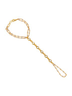 Ruby Raang Gold Kundan Haath Phool | Grocsy