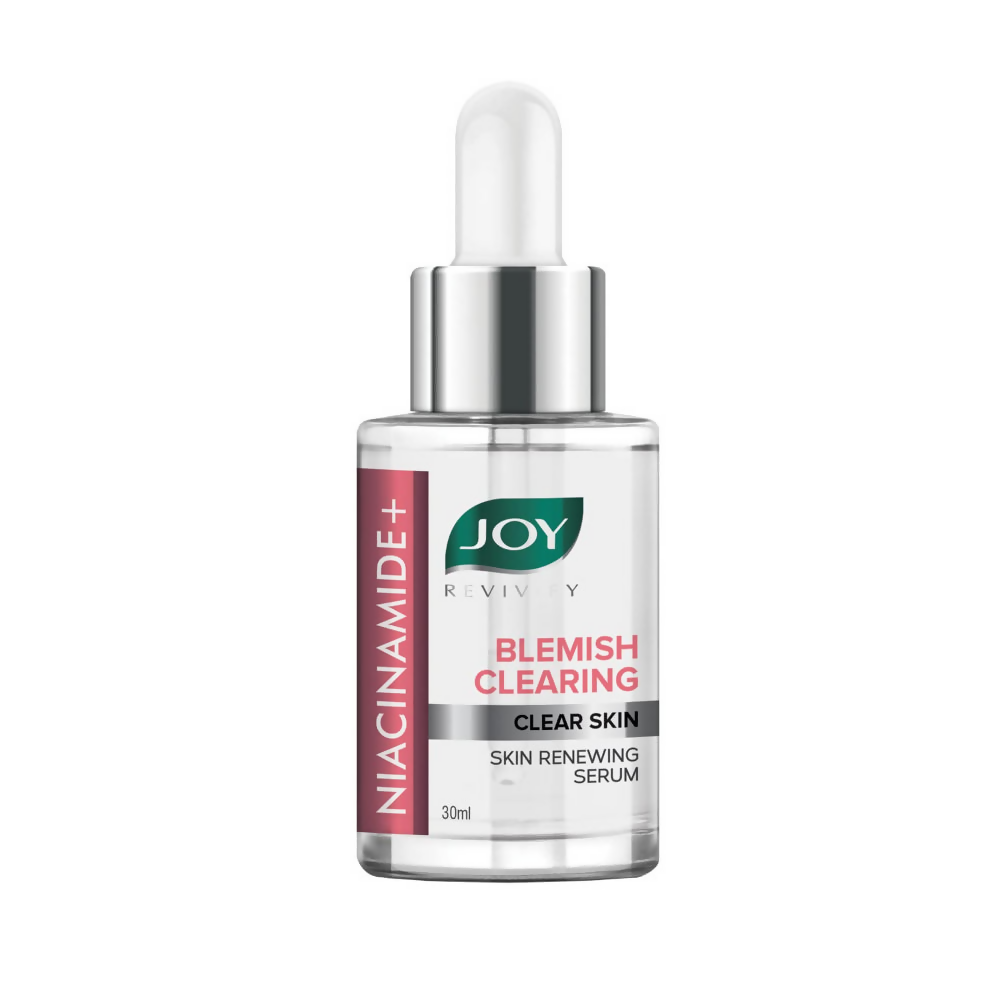 Joy Skin Renewing Niacinamide Face Serum For Clearing Skin Blemishes & UV Protection | Grocsy