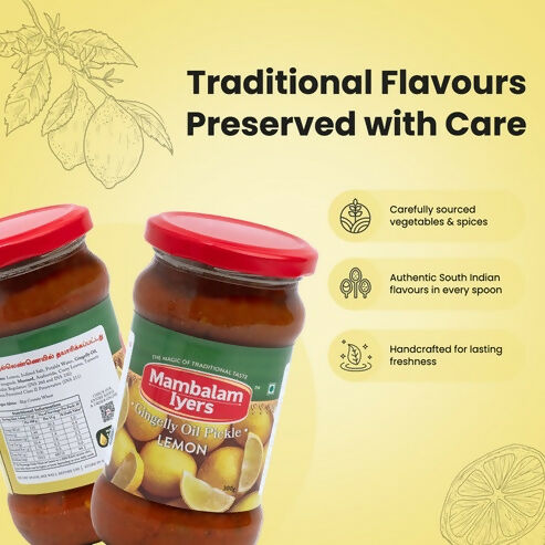 Mambalam Iyers Lemon Pickle | Grocsy