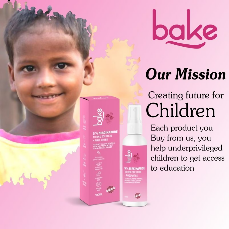 Bake 5% Niacinamide Toning Solution | Grocsy