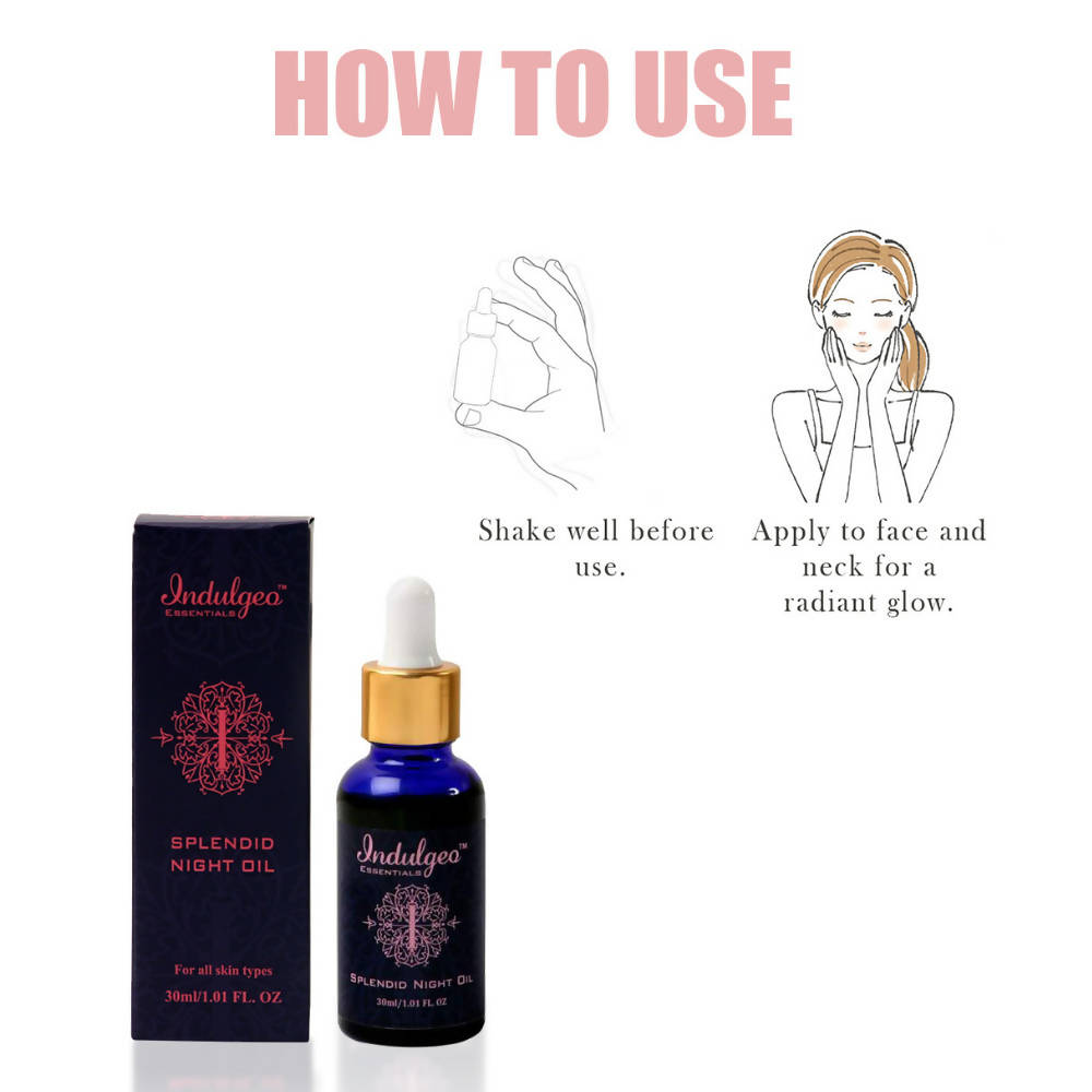 Indulgeo Essentials Splendid Night Oil | Grocsy