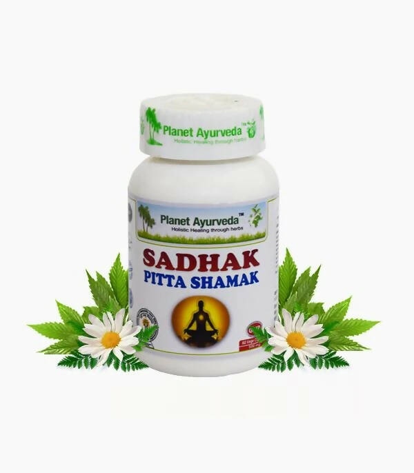 Planet Ayurveda Sadhak Pitta Shamak Capsules | Grocsy
