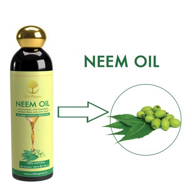 Wild Organic Neem Hair Oil | Grocsy